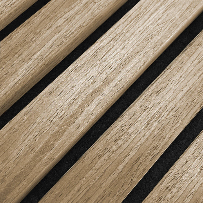 Natural Acoustic Wall Panel Natural Wooden Oak