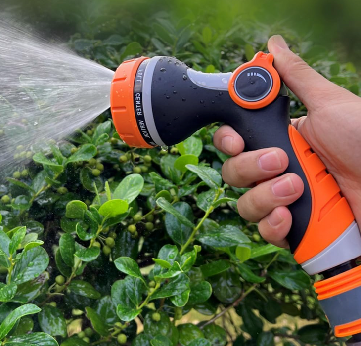 Garden Watering Hose Pipe Sprayer Water Gun Sprayer 10 Patterns or for Car Wash
