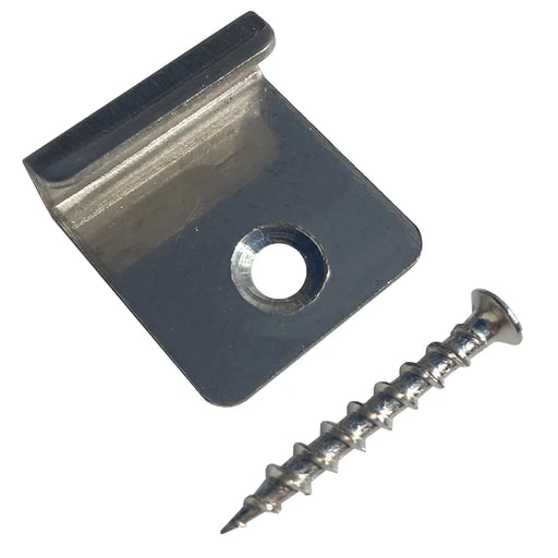 Starter Clips - Essential Tool for Easy, Hassle-Free Decking Installation. This ALT TEXT includes the primary keyword starter clips and emphasizes the benefit of an easy and hassle-free decking installation.