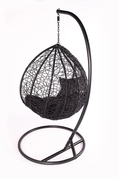 Single Black Nestle Egg Chair